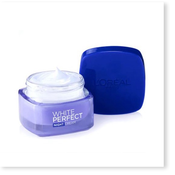 Kem Dưỡng Trắng, Đều Màu Da Ban Đêm L'Oreal White Perfect Night Cream 50ml