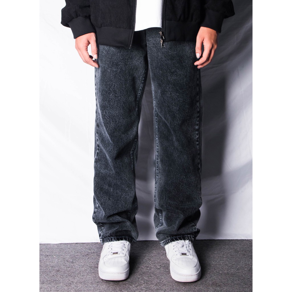 Quần FF DARK WASH BAGGY JEANS | BigBuy360 - bigbuy360.vn