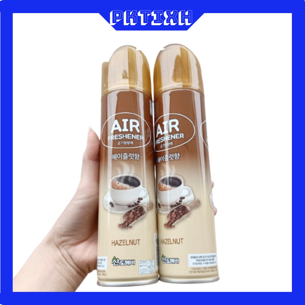 Combo 2 lọ xịt khử mùi ô tô nhập khẩu Hàn Quốc mùi cà phê