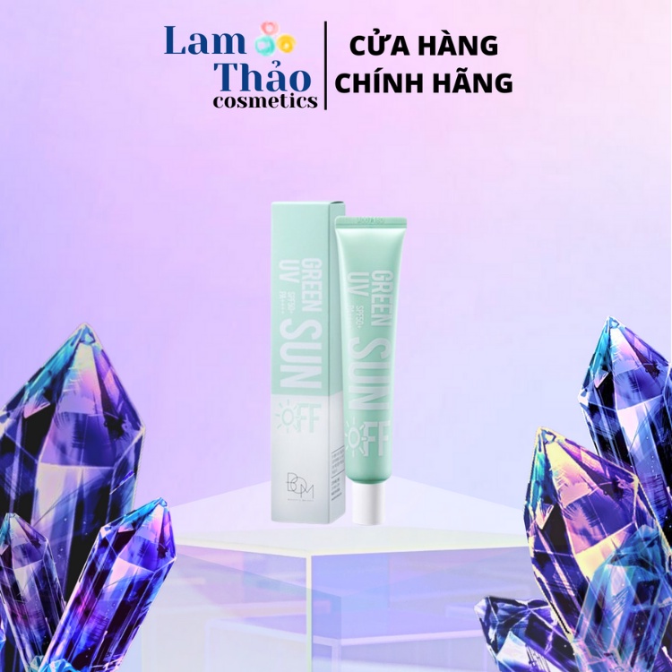 Kem Chống Nắng Dưỡng Ẩm Bom Green UV Sun Off SPF 50+ PA++++