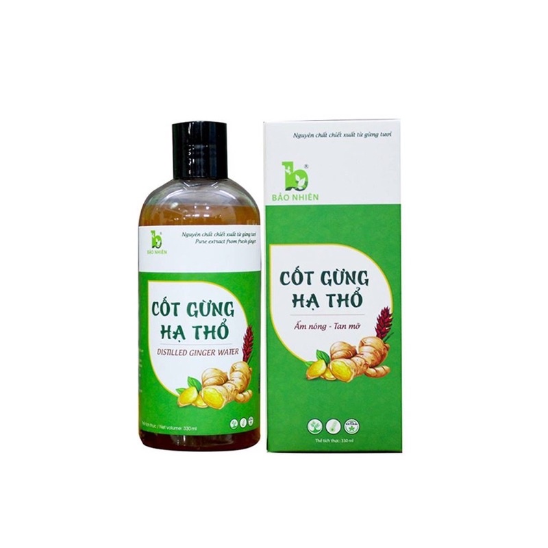 Cốt gừng hạ thổ Bảo Nhiên 300ml