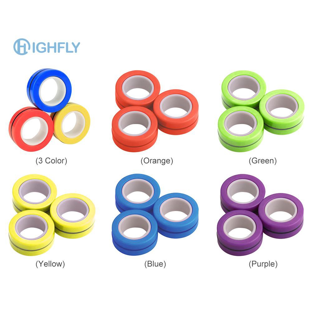 SPINNER Set 3 Con Quay Đồ Chơi Fidget Spinner Giúp Giảm Stress Cho Trẻ Em / Người Lớn