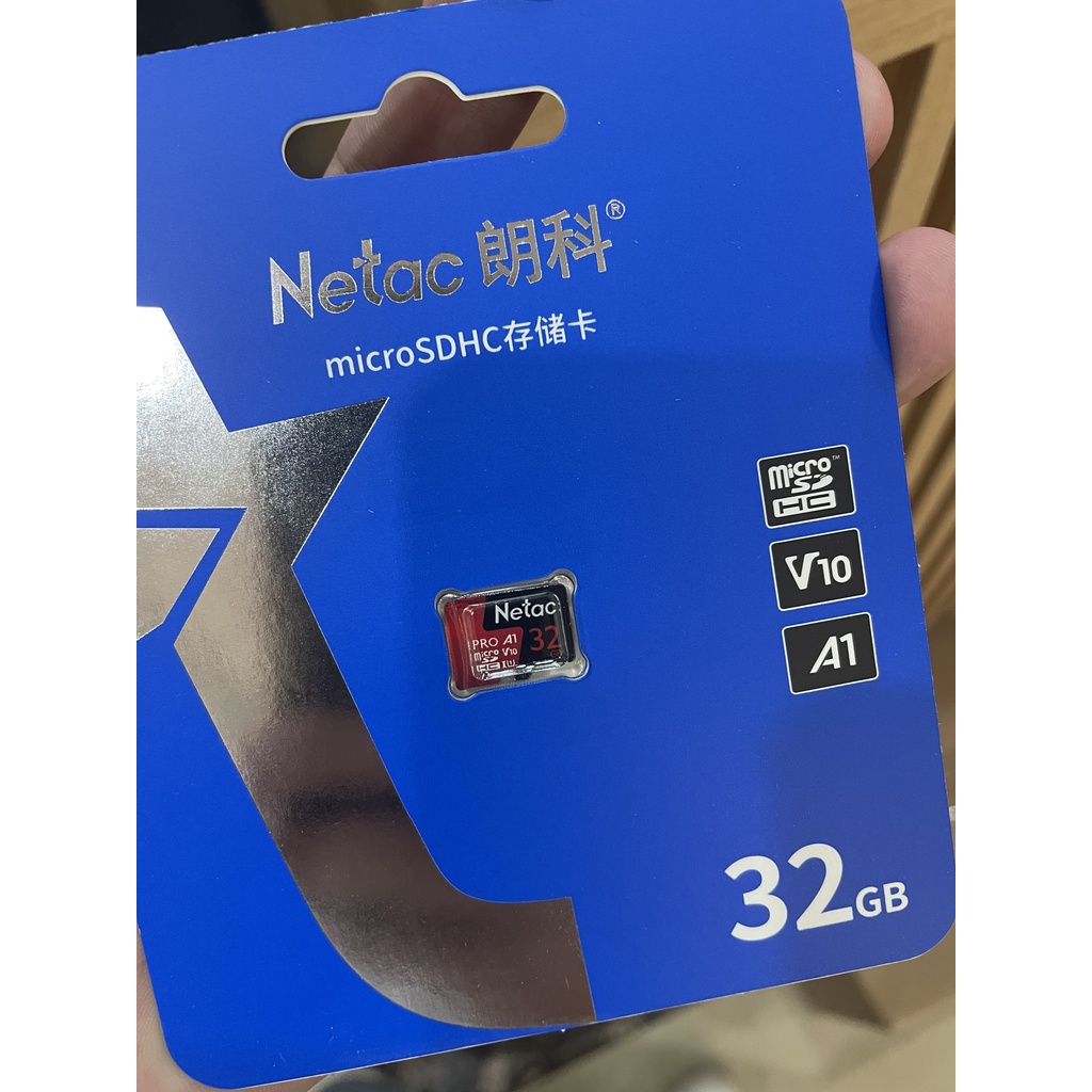 Thẻ nhớ Micro SDHC NETAC 32GB/ 64GB - Bảo Hành 3 Năm- Cam Kết Đúng Chính Hãng
