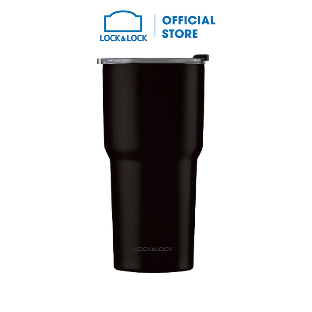 Bình giữ nhiệt Lock&Lock Swing tumbler - 350ml, màu đen LHC4179BLK