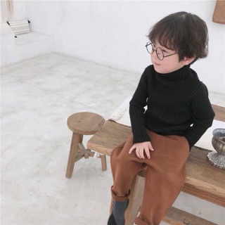 Freeship 99k TQ_Áo len cổ lọ trẻ em
