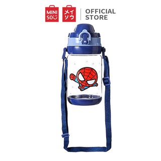 [Mã LIFEHL9 giảm 8% tối đa 100K đơn 250K] Bình nước Miniso nhiều màu sắc hoạ tiết Marvel 520ml