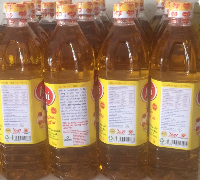 DẦU ĂN HAPPI KOKI 1 LÍT | BigBuy360 - bigbuy360.vn
