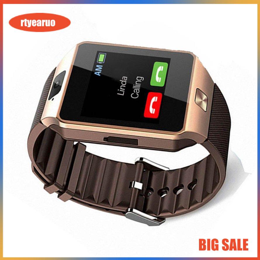 【199k0207】Touch Screen Smart Watch DZ09 With Camera WristWatch SIM Card Smartwatch