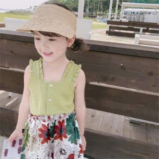 Set thô đũi quần hoa cho bé gái