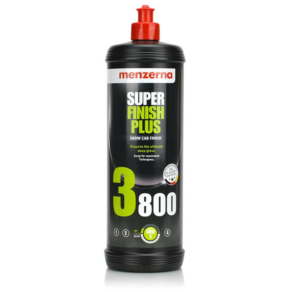 Dung dịch đánh bóng bước 3 cao cấp Menzerna Super Finish Plus 3800 1 lít ducthanhauto