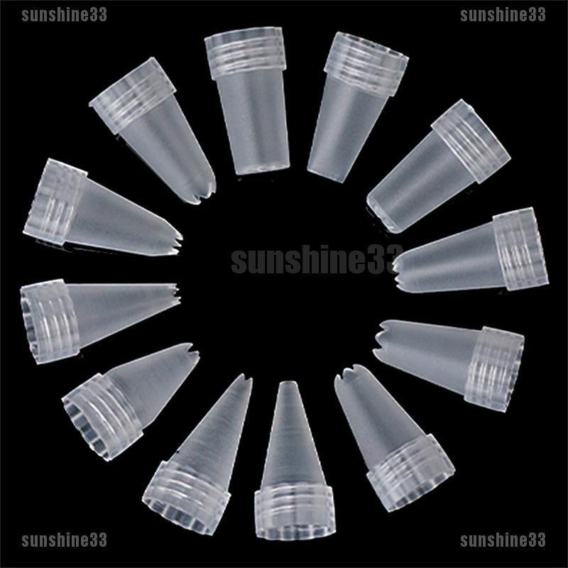 Set 12 Đuôi Bắt Kem Bằng Nhựa Tiện Dụng