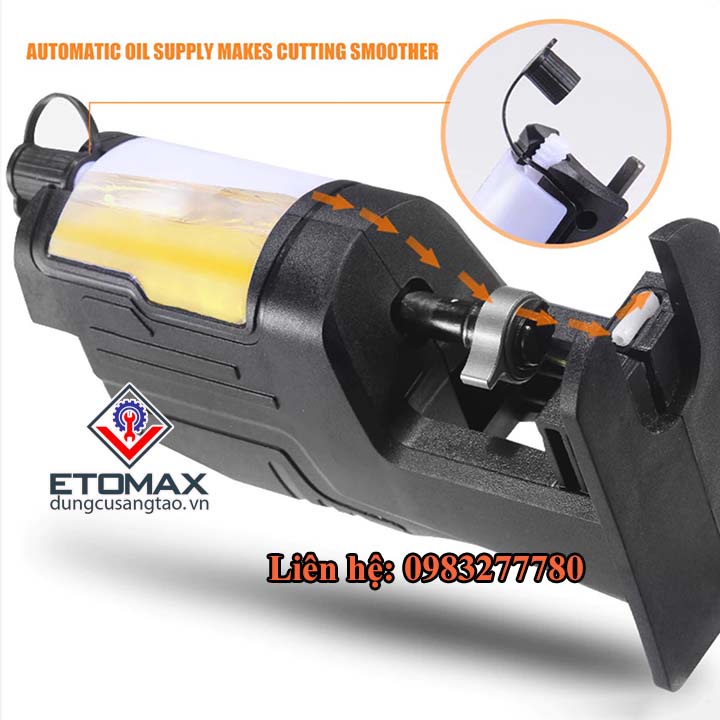 Bộ Phụ Kiện Chuyển Máy Khoan Thành Máy Cưa Lọng V3, Cưa Kiếm Lắp máy khoan tay