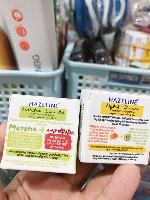 Kem nén dưỡng trắng ,ngừa mụn thâm hazeline mini 3 g | BigBuy360 - bigbuy360.vn