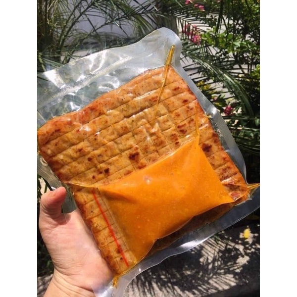 Nem phên nướng Nha trang khay 500g kèm chấm