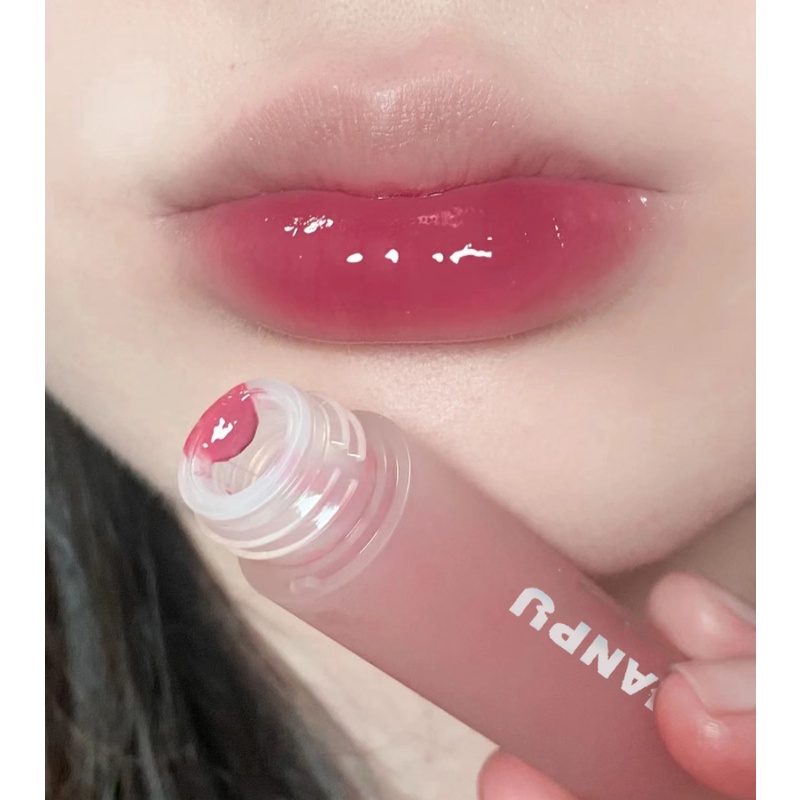Son Bóng DAIMANPU Màu Nude Nhạt Mềm Mượt Dưỡng Môi Chống Thấm Nước Hàng Nội Địa Trung /Dưỡng Ẩm Tiện Dụng Chất Lượng Cao