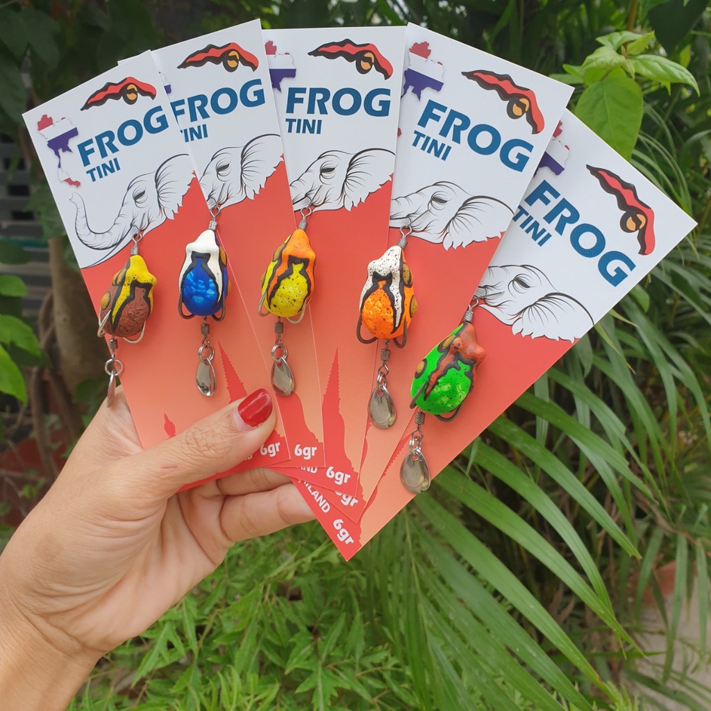 Nhái hơi HDTini , HD tini / mồi câu cá lóc / câu lure