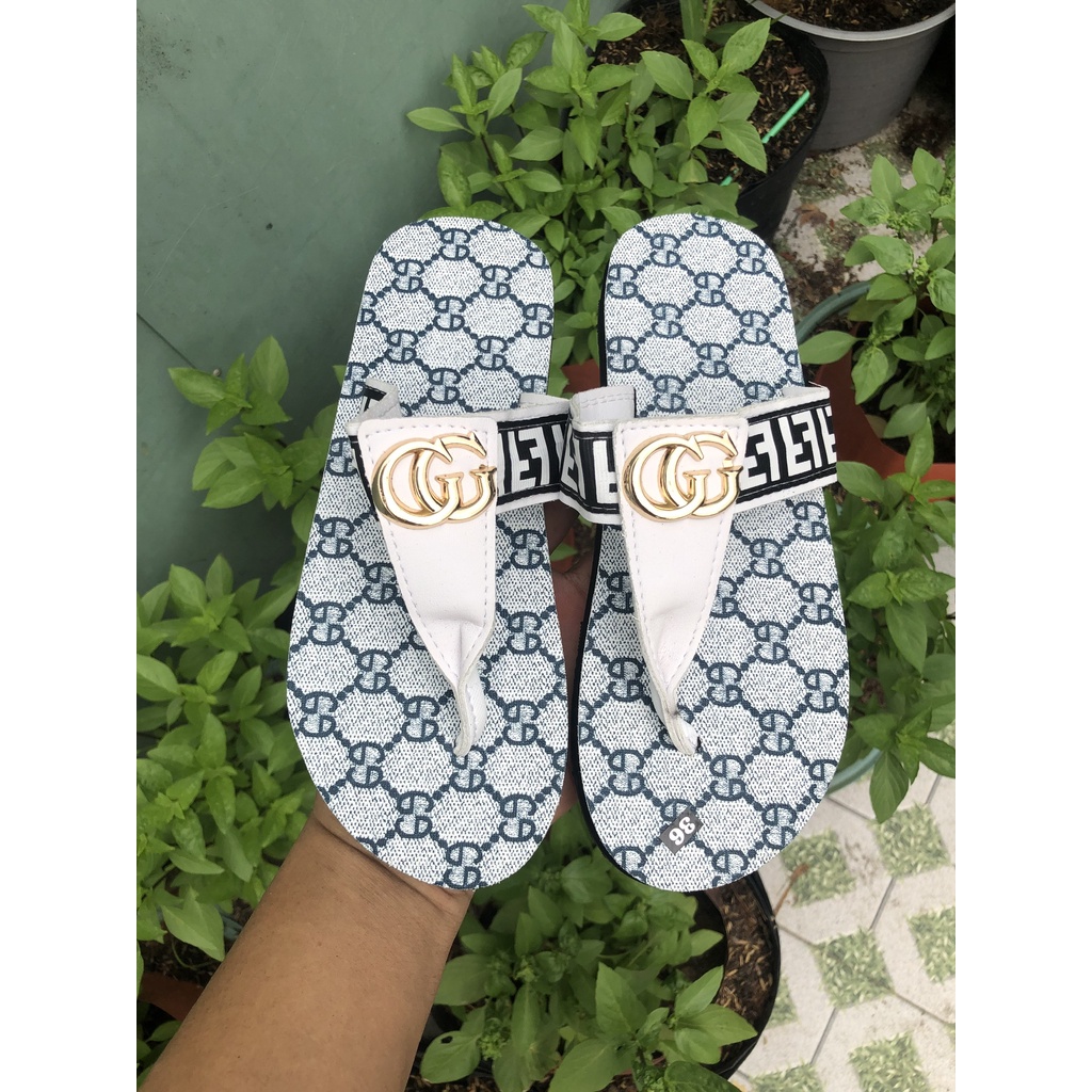 dép  dép quai kẹp nữ sandal đồng nai ( đế xanh gg quai kẹp f ) size từ 35 nữ đến 40 nữ size khác nhắn tin chọn thêm