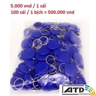 Móc khóa rfid 13,56 Mhz (loại dầy)