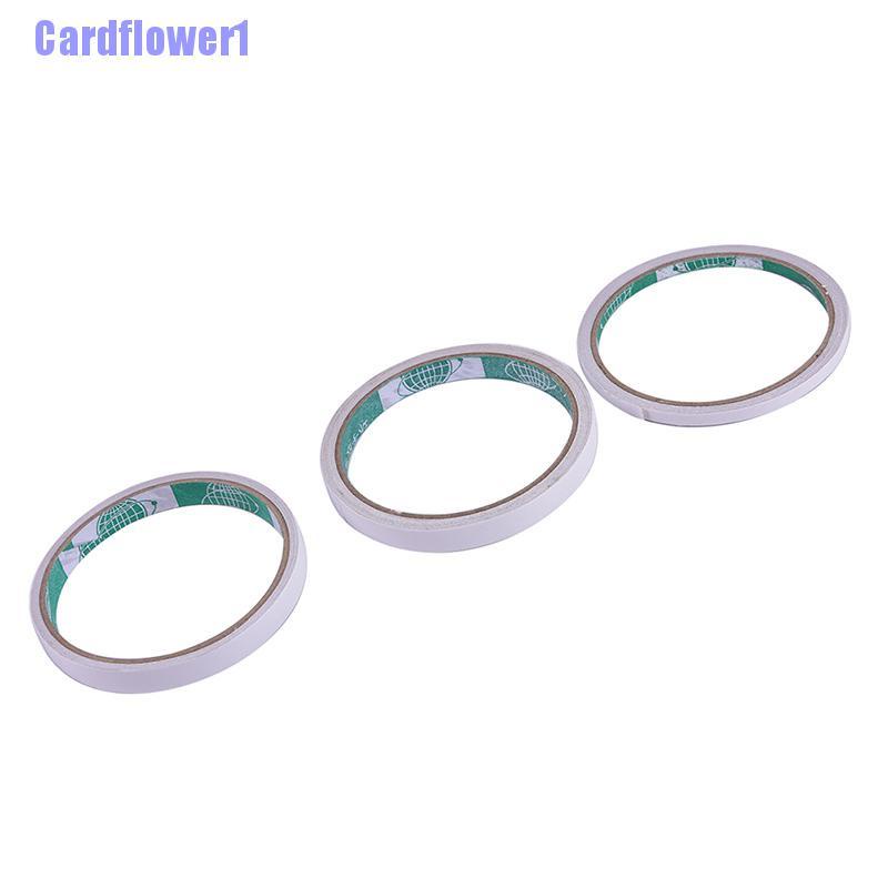 (Hàng Mới Về) Cuộn Băng Keo Hai Mặt Siêu Dính Màu Trắng Dài 5m