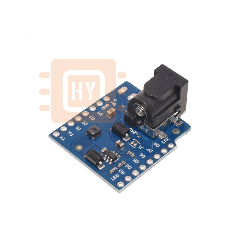 Bảng Mạch Mở Rộng Dc Power Shield V1.1.0 Cho Wemos D1 Mini