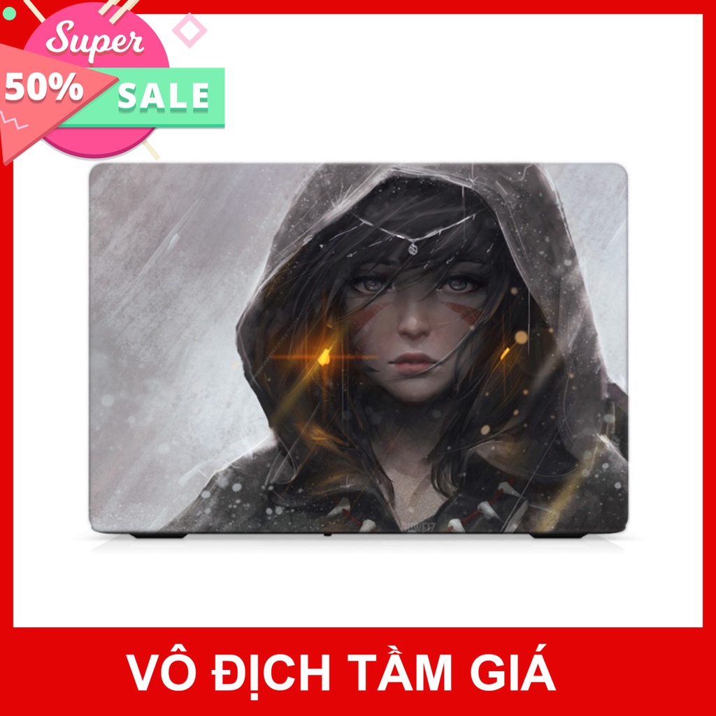 Skin Laptop In Hình Maiden Dành Cho Các Dòng Máy Dell Hp Asus Msi Acer Lenovo Macbook Theo Yêu Cầu