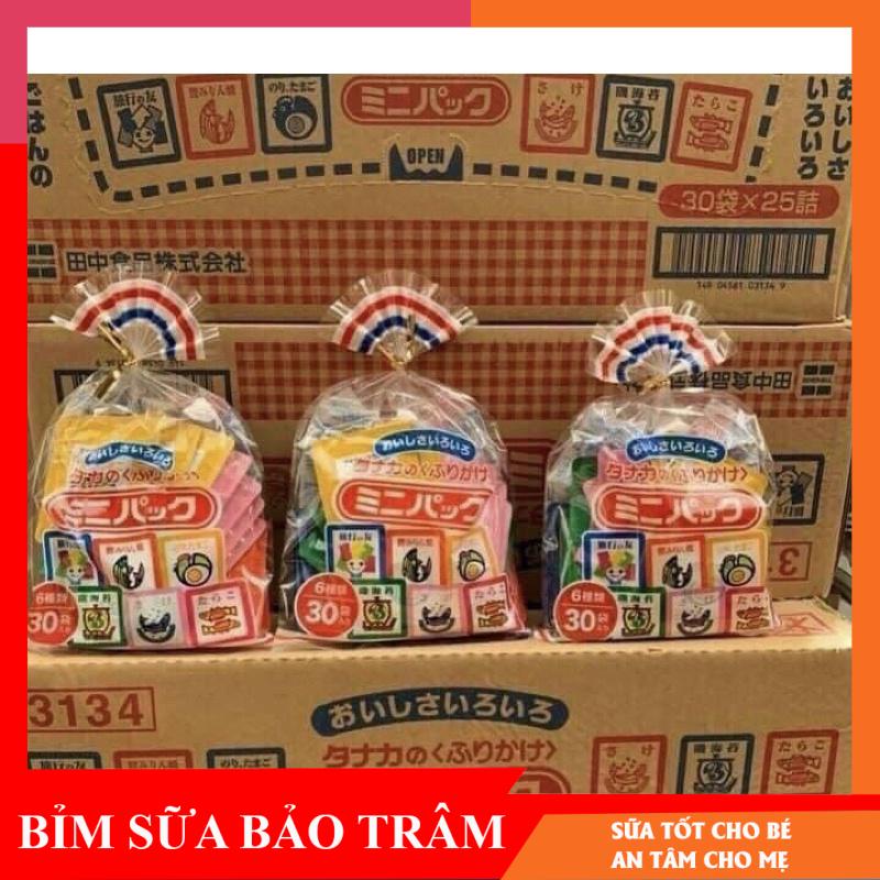 Gia vị rắc cơm Minni Mix 30 gói/Kitty 20 gói