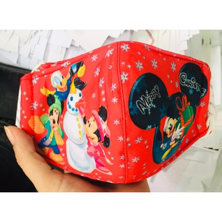 Khẩu trang giáng sinh trẻ em