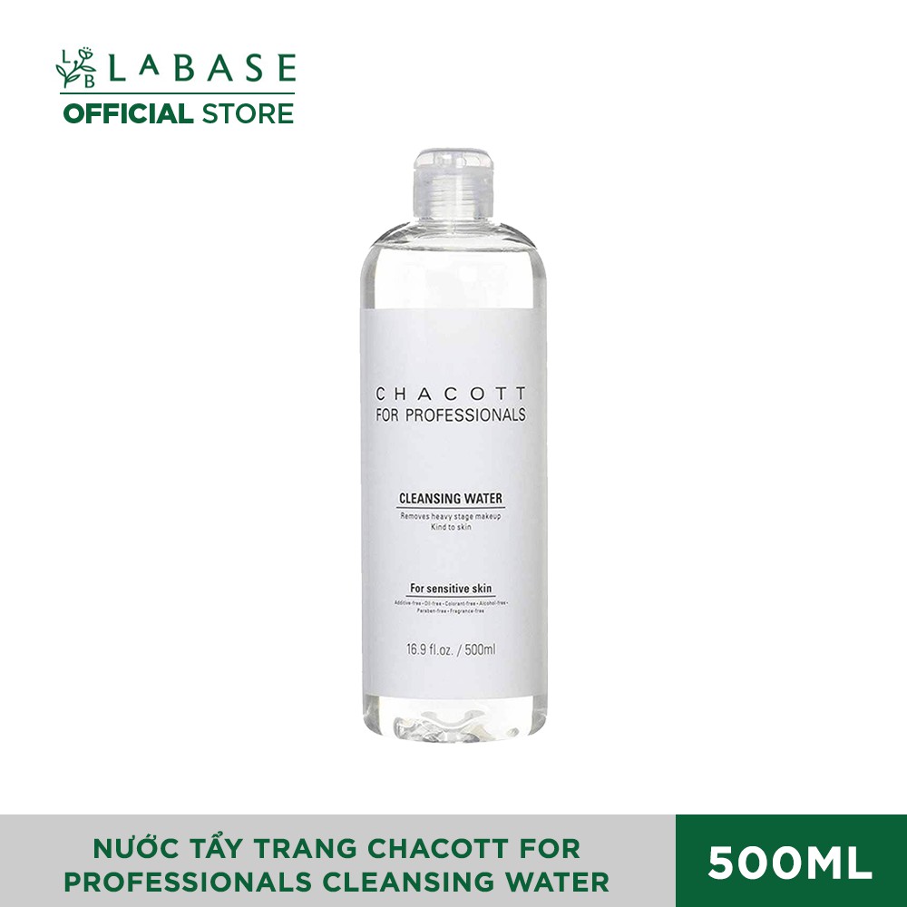 Nước tẩy trang Chacott for Professionals Cleansing Water 500ml [Hàng nhập khẩu chính hãng] | BigBuy360 - bigbuy360.vn