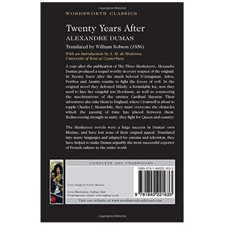 Sách Ngoại Văn: Twenty Years After