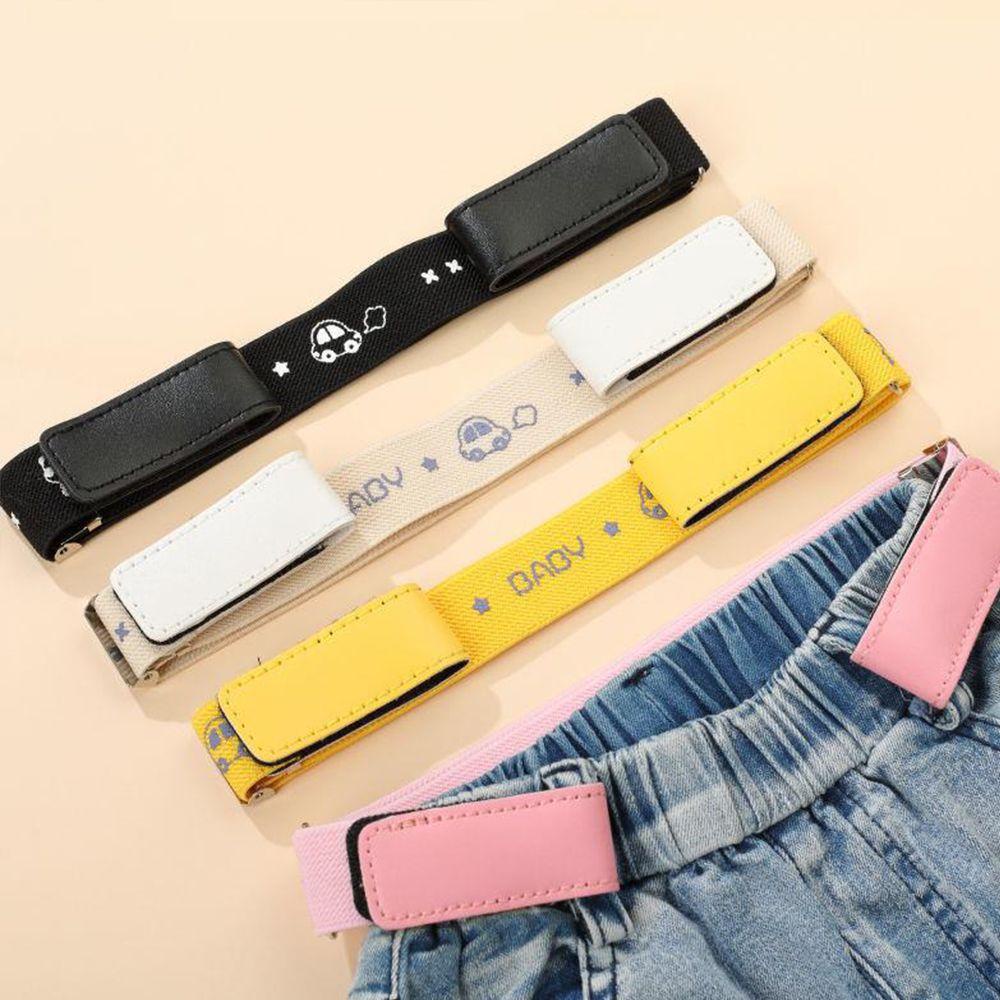 Thắt Lưng Họa Tiết Hoạt Hình Dễ Điều Chỉnh Cho Bé