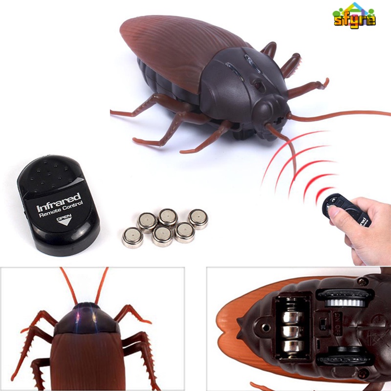 Đồ Chơi Hình Con Gián Giả Điều Khiển Từ Xa