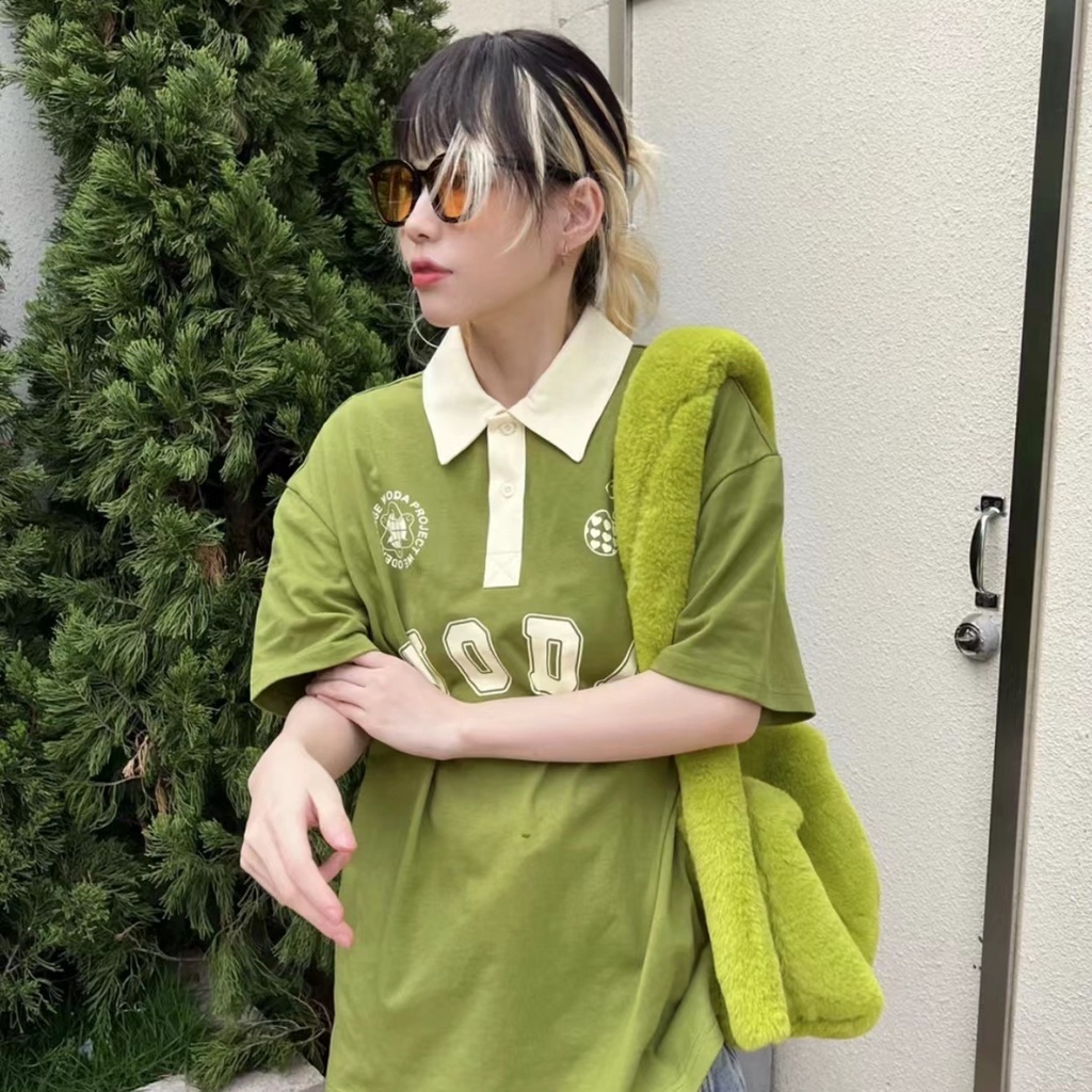 Áo Thun polo Tay Ngắn Phong Cách Mỹ Thời Trang Mùa Hè 2022 Mới Cho Nữ Z2 VZ6