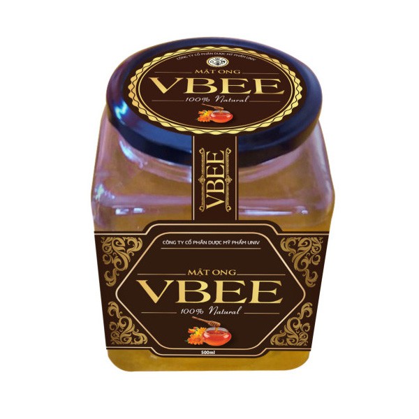 Mật ong hoa rừng Tây Bắc VBEE 500ml