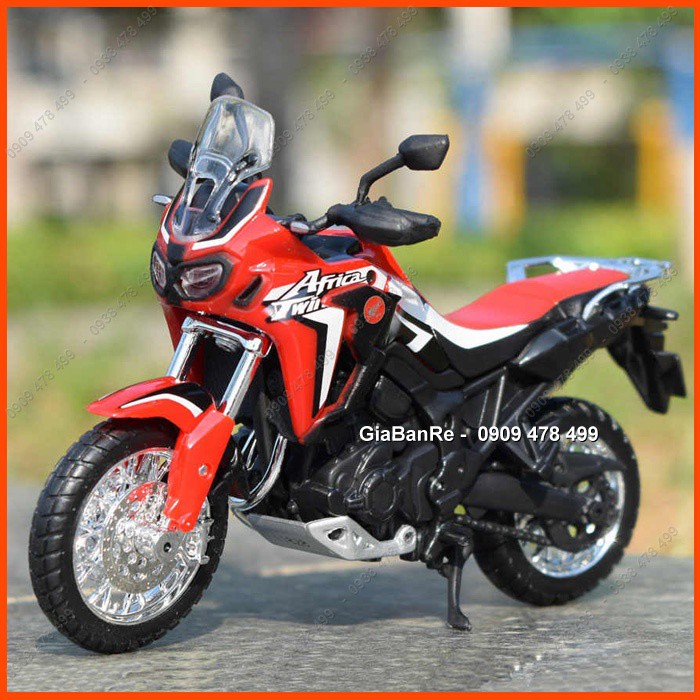 Xe Mô Hình Moto Địa Hình Honda Africa Twin Dct - Tỉ Lệ 1:18 - Maisto - 8816