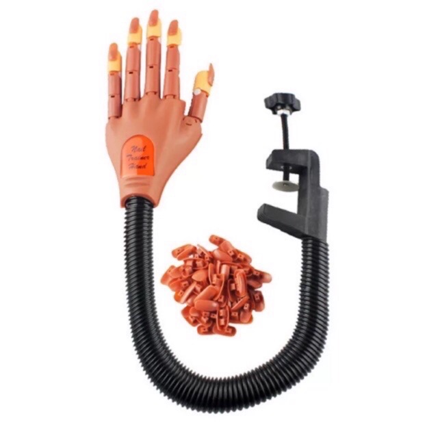Tay giả khớp học nails