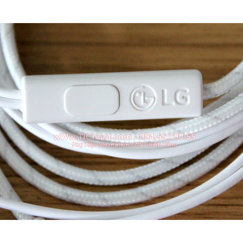 Tai nghe LG G5, G5 SE ZIN Chính Hãng Dây Dù Chống Gãy