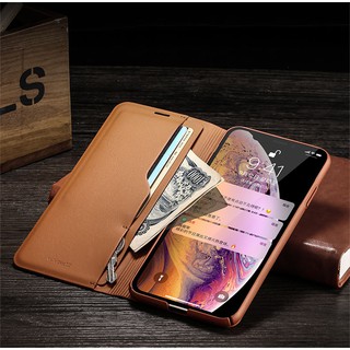 Bao da X-level Ver 3 cho Iphone IPhone 11 pro Max dạng ví có ngăn ATM và Tiền