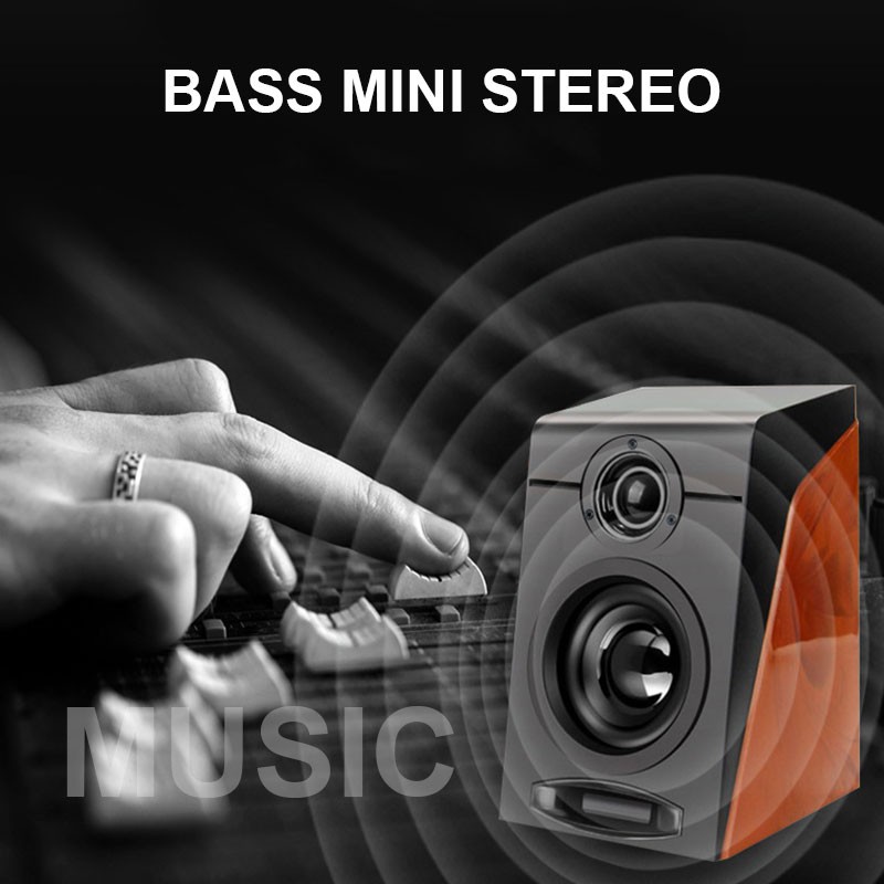 Computer Sound Box USB Stereo Speakers USB Power Stereo Smart Mobilephone Portable 3W 2 3.5mm Interface