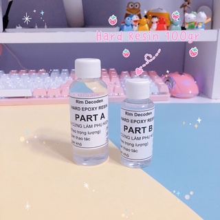 Epoxy Resin - Resin cứng - làm phụ kiện