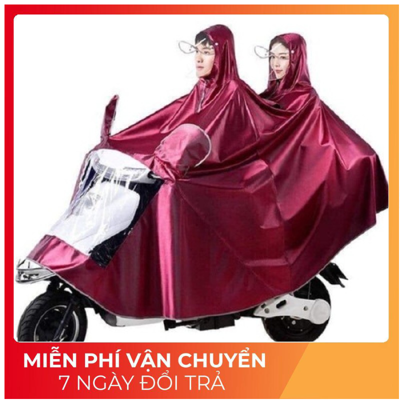 Áo Mưa phản quang 1,2 Đầu(Mũ) Vải Dù Loại 1 chống rách có kính che mặt cao cấp