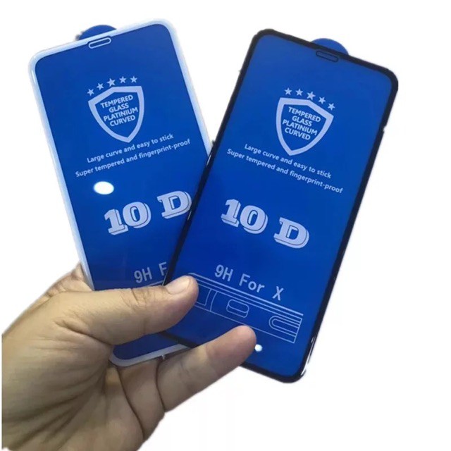 Kính Cường Lực Iphone Full Màn Hình 10D cao cấp