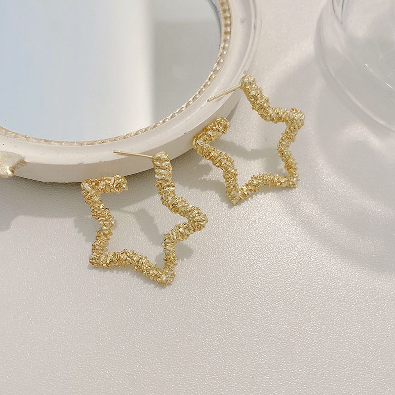 Hoa tai bạc S925 - Bông tai hình sao kim tuyết dễ thương, sang trọng ZaZa.accessories KT8073