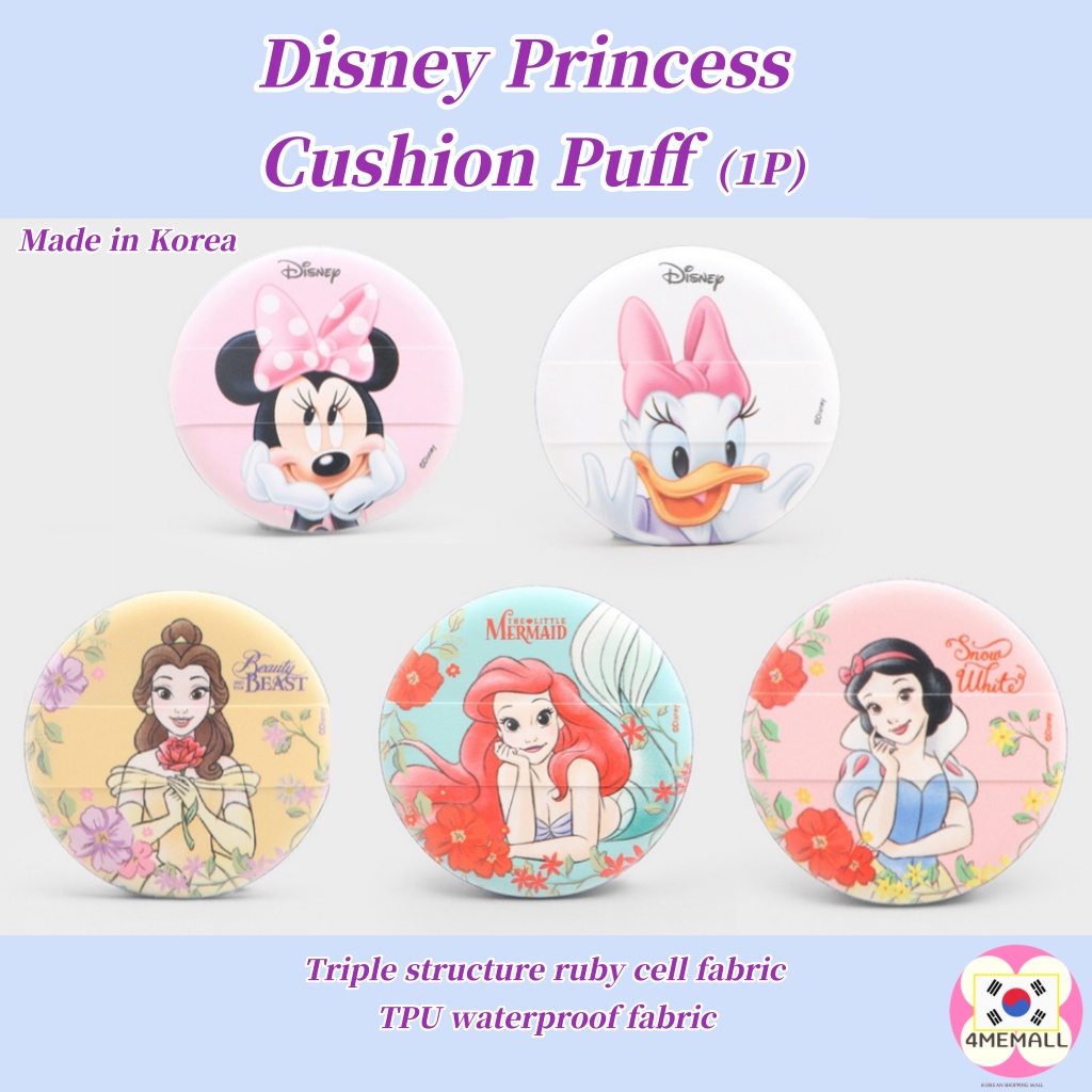 DAISO 1 mút trang điểm hình công chúa Disney phong cách Hàn Quốc