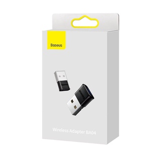 USB Bluetooth 5.0 Baseus BA04 thu phát tín hiệu Bluetooth cho máy tính, laptop