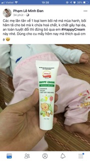 Kem dưỡng cho baby Happy Cream