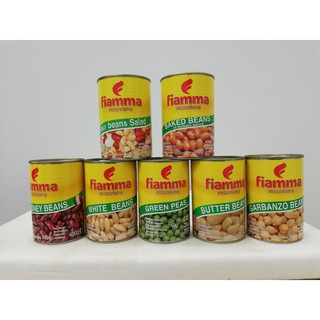 Đậu hộp Fiamma đủ loại hộp 400g