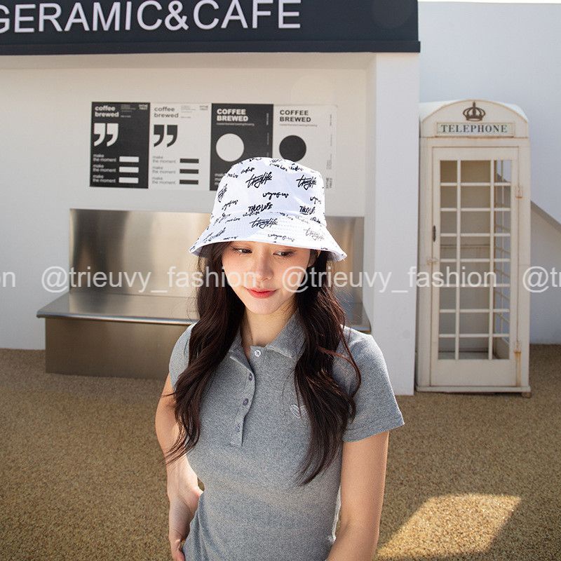 Nón tai bèo nam nữ thể thao vành tròn 2 lớp, mũ bucket THUFLIFE - trieuvy_fashion