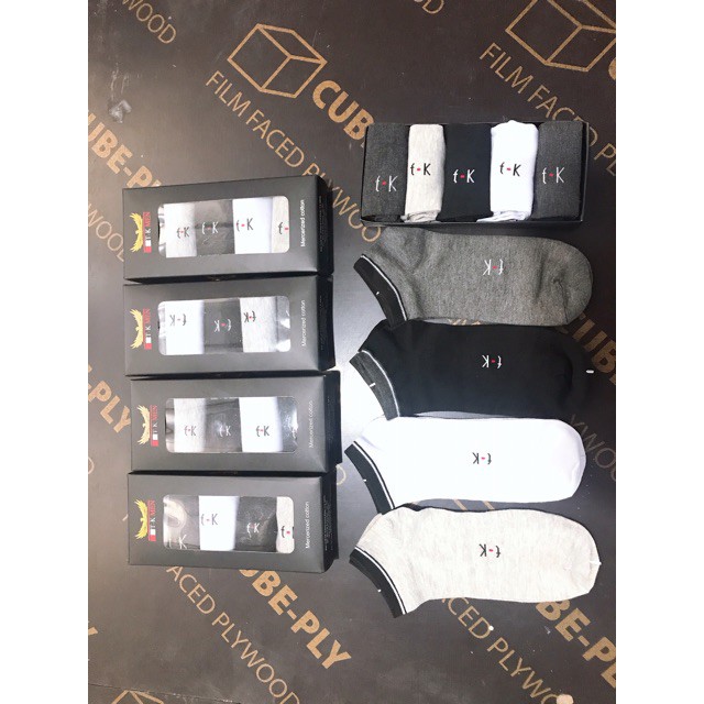 Hộp 5 Đôi Tất Nam Kháng Khuẩn Hot trend giá tốt