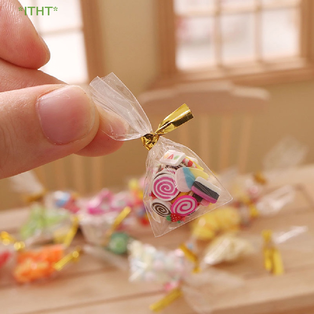 1 Túi Bánh Kẹo Trái Cây Mini 1: 12 Ob11 Trang Trí Nhà Búp Bê Mới