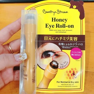 Kem dưỡng mắt honey eye roll on - hàng nhật nội địa
